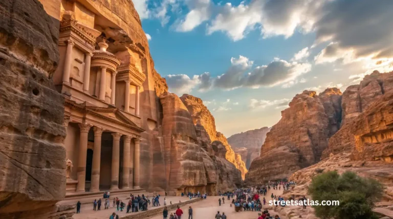 شارع البتراء السياحي